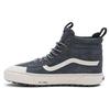Sk8 Hi Mte-2 Laced Comfortable Versatile High-Top Skate Shoes Unisex Skate Shoes Blue White VN0007NKG0Z