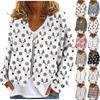 Womens Zip Up Sweaters Sweatshirts Long Sleeve Oversized Jackets Soft Casual Loose Tunic Tops