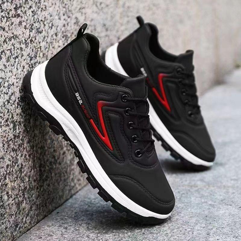 Модные повседневные мужские кроссовки для сноуборда, студенческие, водонепроницаемые, кожаные, для бега, фитнеса, амортизирующие, легкие, удобные для носки, спортивные туфли