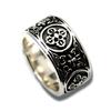Accessories Katsuma Wide 925 Tibetan Ritual Large Size [World Carmelo] Ring, Ring, Silver, Amulet, Amulet, Tool, Men's, (13)