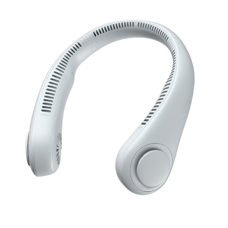 Легкий USB-вентилятор для шеи высокого качества: Мини, Без листьев, Регулируемая скорость, Идеально для летней одежды, Горячая распродажа