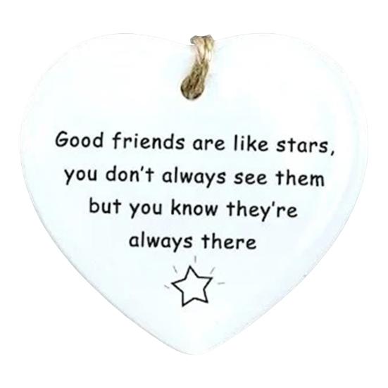 Подарок в форме сердца, подвесное акриловое украшение, подарок на день рождения, лучший друг