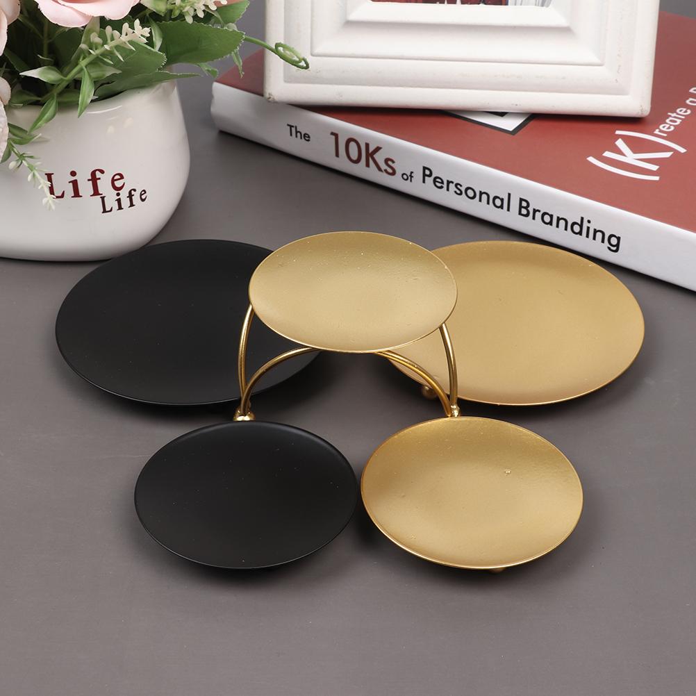 Подсвечник из скандинавского золота и железа, креативный подсвечник, декоративный подсвечник для стола