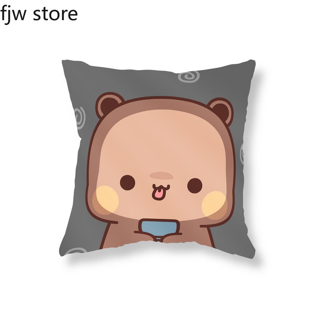 Halloween Decoration Throw Pillow Cover Cute Baby Panda Boob Cushion  Witch Vampire Pumpkin Party  Sofa Home