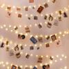5M 10M LED Photo Clip String Light Fairy Lights Christmas Garland For Home Wall Party Camping New Year Eave Decoration
