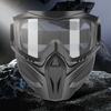Anti-UV Motorcycle Riding Goggles Windproof Goggles With Face Cover Adjustable Eyewear Goggles Face Cover For Riding Cycling