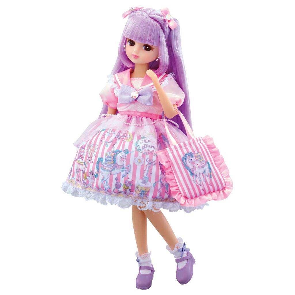 TAKARA TOMY Doll Eco Neko Daisuki Play Toy Ages Licca-chan LD-14 Licca-chan Dress-up 3+