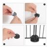Playpen Cage Metal Pen for Rabbits Small Animals Foldable Run