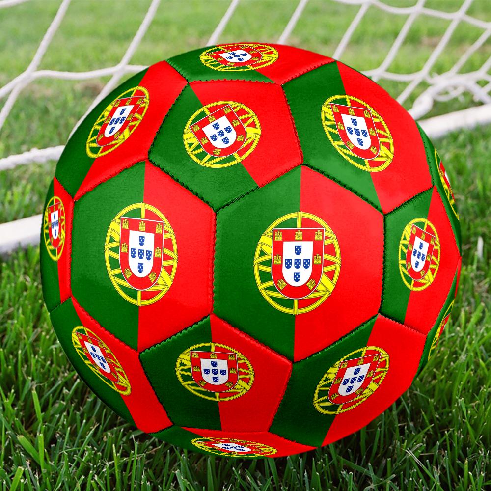 Portugal Theme Size 5 Soccer Ball, Suitable for Both Indoor and Outdoor Matches, a Gift Suitable for Everyone.