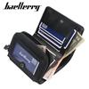 New PU Leather Men Wallets High Quality Zipper Short Card Holder Male Purse Vintage Coin Holder Men Wallets
