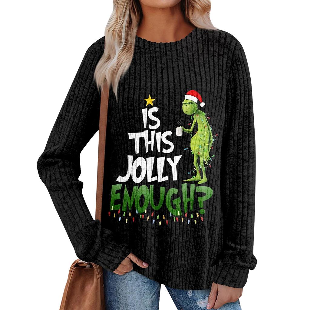 Женский принт Легкий Топ с круглым вырезом из матового хлопка