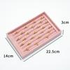 10 Slots Ring Holder Velvet Surface Jewelry Stand New Jewelry Display Tray  Retail Showcase