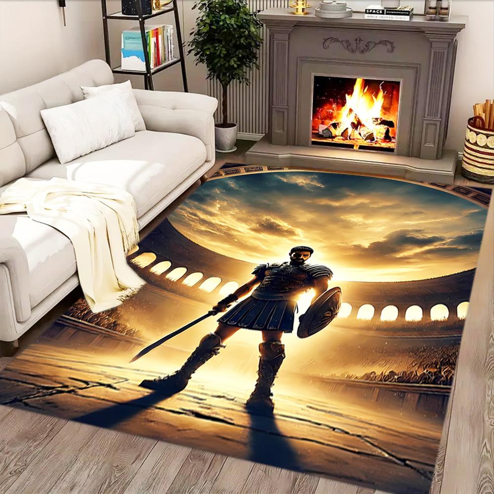 Gladiator Epic Journey rug for living rooms, bedrooms, home décor, and as gifts.