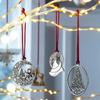 Solid Pewter Christmas Tree Ornament Christmas Decoration Hanging Ornament Home Decoration