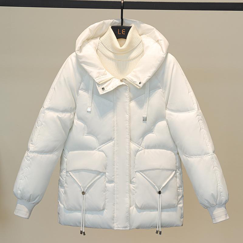 Parkas Winter Jacket New Women's Clothing Cotton Coat Thickened Parkas Quilted Jacket Puffer Coats Loose Fashion Outfits