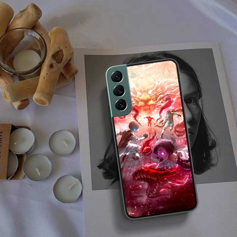 Чехол для телефона Аниме Blue Lock Для Samsung Galaxy S22 S25 Ultra S21 S10 Plus S26 Edge S20 S23 S24 FE Чехол Силиконовый Мягкий TPU Cle