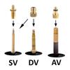 Gold Valve Adapter Plastic Bike Valve Set High Quality Bicycle Pump  Bicycle