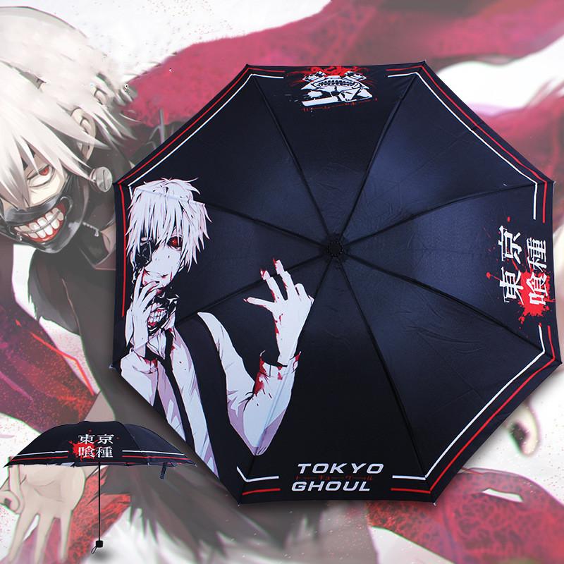 Аниме Tokisaki Kurumi Rem складной зонт солнечный зонт мультфильм Genshin Impact Demon Slayer солнечный зонт косплей реквизит