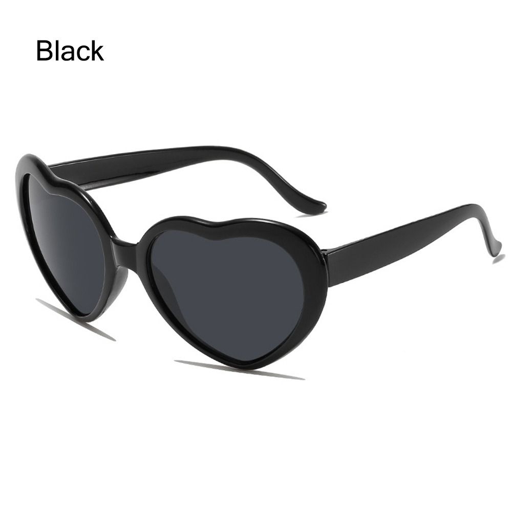 Cosplay Heart Sunglasses UV400 Protection Beach Shades Cute Party Glasses  for Women