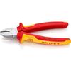 KNIPEX 1000V Insulated Diagonal Cutters 180mm 7006-180 Chrome