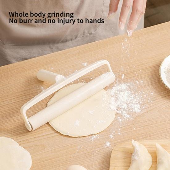 Удобная ручка, скалка для теста, контакт с пищевыми продуктами, отличная портативная палочка для прессования теста, скалка для пиццы