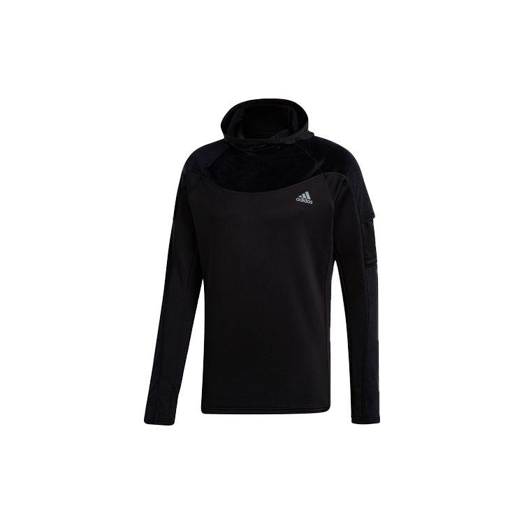 adidas Толстовки Мужские Черные С Капюшоном Умеренная Обычная FS9802