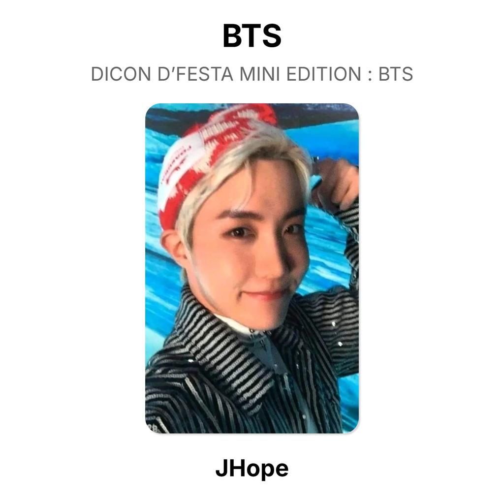 BTS МИНИ-ИЗДАНИЕ DICON D’FESTA : Официальная фотокарточка BTS