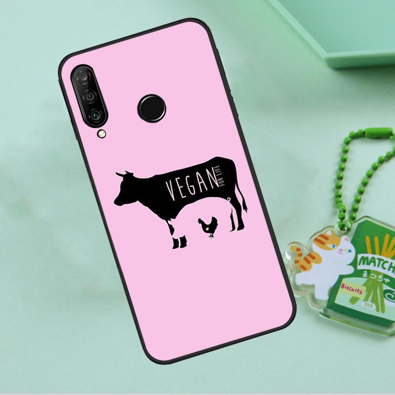 Веганская Вегетарианская Цитата Для Huawei Nova 12i 12s 7i 8i 11i 9 10 SE Y90 Y60 Y70 Y72 Y61 Y91 P30 P40 Lite P60 Pro Чехол