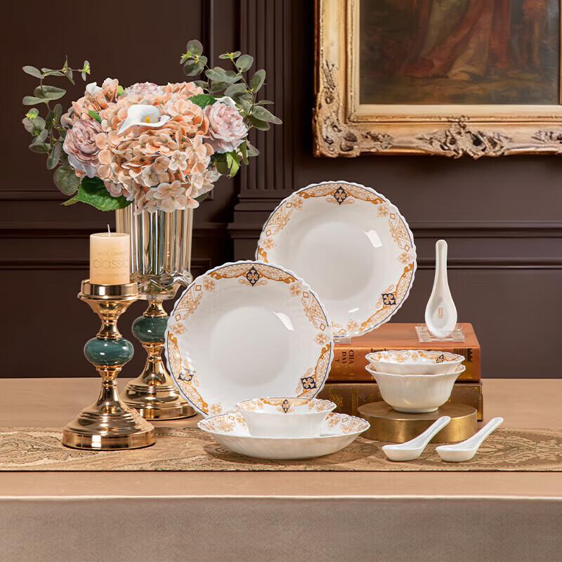 Посуда Corelle Brands Anna White Jade Glass