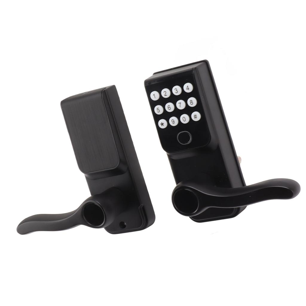 Digital Lock Aluminum Fingerprint Lock Remote Unlock Intelligent Entry Lock for Home Classroom