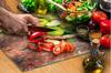 GLASS CUTTING BOARD 45x52 Fruit