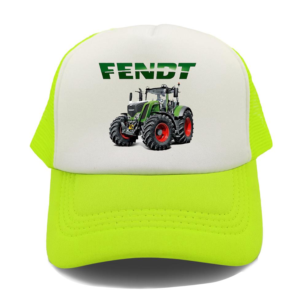 Кепка тракера Fendt Унисекс Смешной Трактор для сельского хозяйства Сельское хозяйство Шляпа Fendt Бейсболка Крутая Летняя Унисекс Сетчатые Кепки