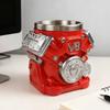 Новая механическая кружка V8, кружка-двигатель, кофейная, пивная, персонализированная кружка для воды, смола, нержавеющая сталь