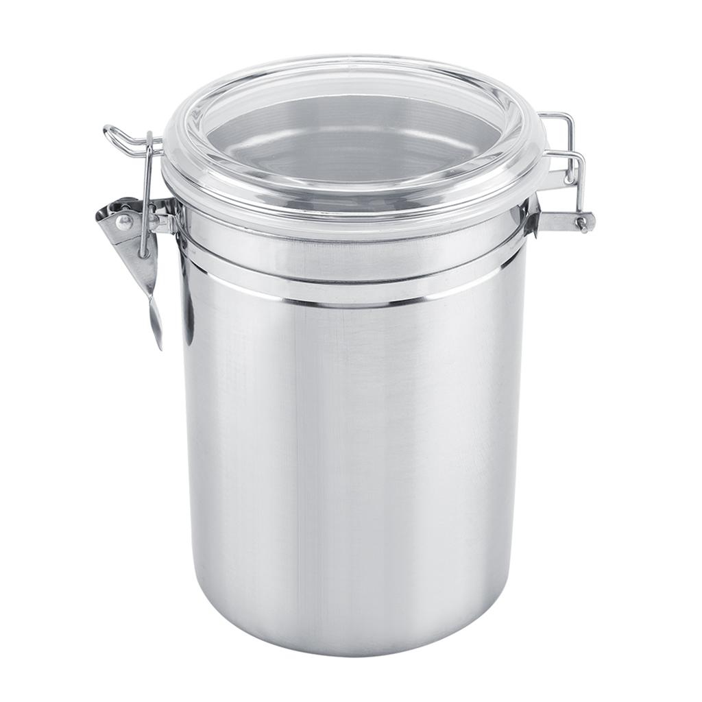 Stainless Steel Coffee Container Vacuum Sealed Storage Jar for Sugar Tea Bean