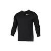 Logo Print Crew Neck Long Sleeve T-Shirt Men Tops Black 857828-011