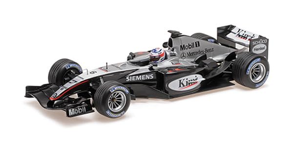 Kyosho MINICHAMPS McLaren Mercedes Kimi 2004 Finished Diecast Miniature Car 530041806 1/18 MP4/19 Räikkönen
