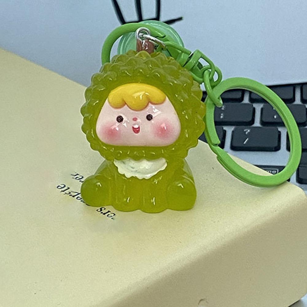 New Night Glow Bell keychain Cute Candy Color Pendant Bag Pendant Creative Backpack Hange Gift Pendant