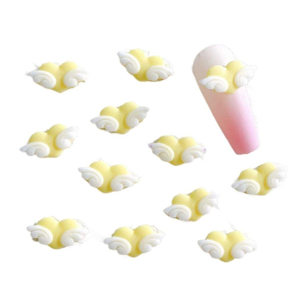 Luminous Nail Decorations Heart Nail Decorations Nail Jewelry 3D Nail Art Drills Nail Rhinestones