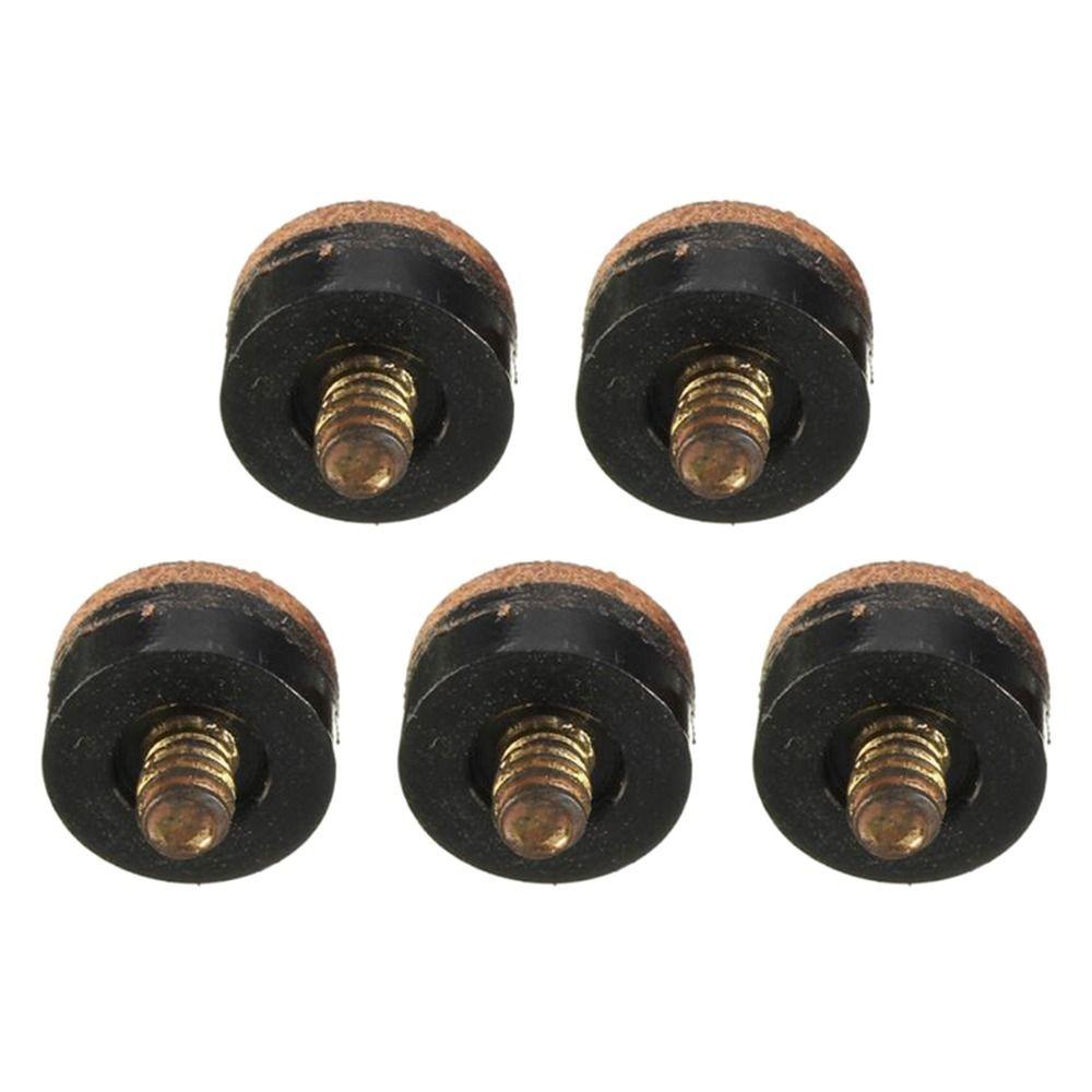 5 шт./упак. аксессуар для снукера, сменный наконечник, кий для пула, наконечники для бильярдного кия, наконечник для снукерного кия