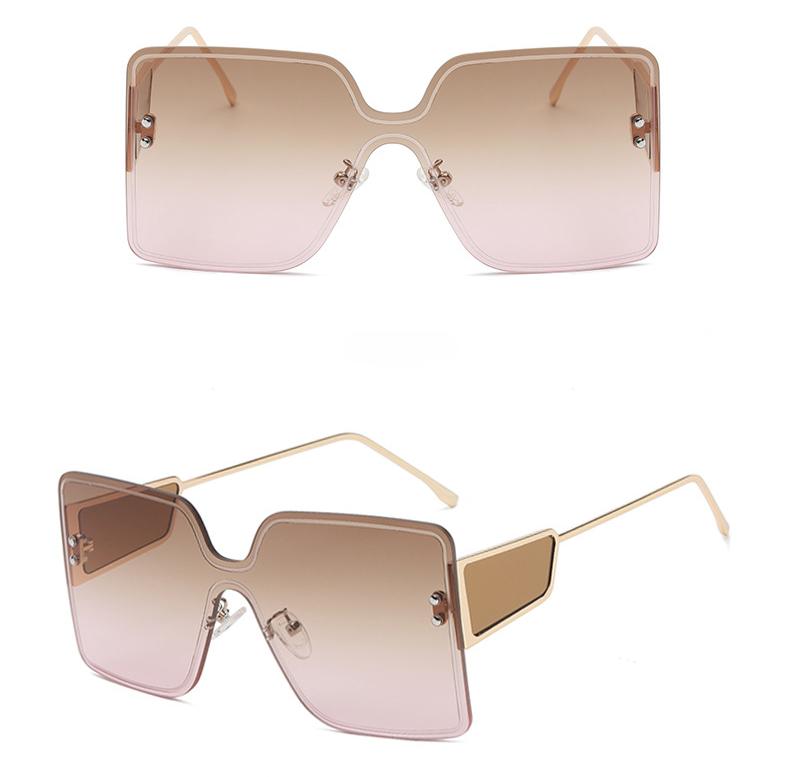 Цельные персонализированные модные солнцезащитные очки унисекс MePanda с защитой от ультрафиолета, UV400.