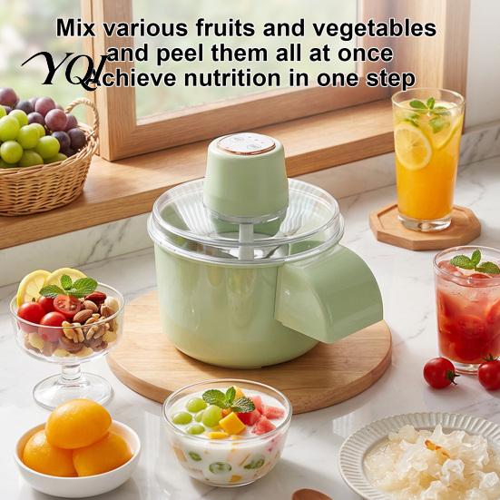 Hands Free Garlic Peeling Tool Automatic Electric Grape Peeler Machine, Rechargeable Fruit And Vegetable Skin Remover, Sharp Cordless Stainless Steel