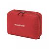 MONTBELL Портативная нейлоновая косметичка для хранения Большая Унисекс Модель для пары Красный