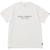 Snow Peak Hq Топографическая карта Футболка Мужская S крой Сшита Off whiTe XL Размер TS 26Su003