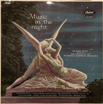 Пластинка 10 дюймов STRINGS OF PITTSBURGH SYMPHONY ORCH Music In The Night LC6816 Capitol Records 1956 UK Джаз Б/у