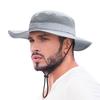 JANGOUL Men Outdoor Mesh Sun Hat Wide Brim Sun Protection Hat Fishing Hiking Hat