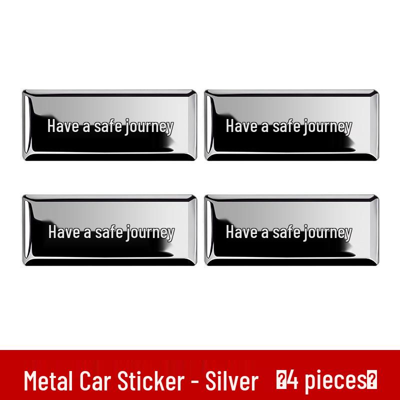BYD Yuan UP/PLUS/PRO Metal Car Logo Center Console Decorative Sticker