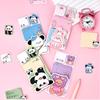 100Sheets Stationery Sticky Notes Cartoon Animals Message Notes Portable Notebook
