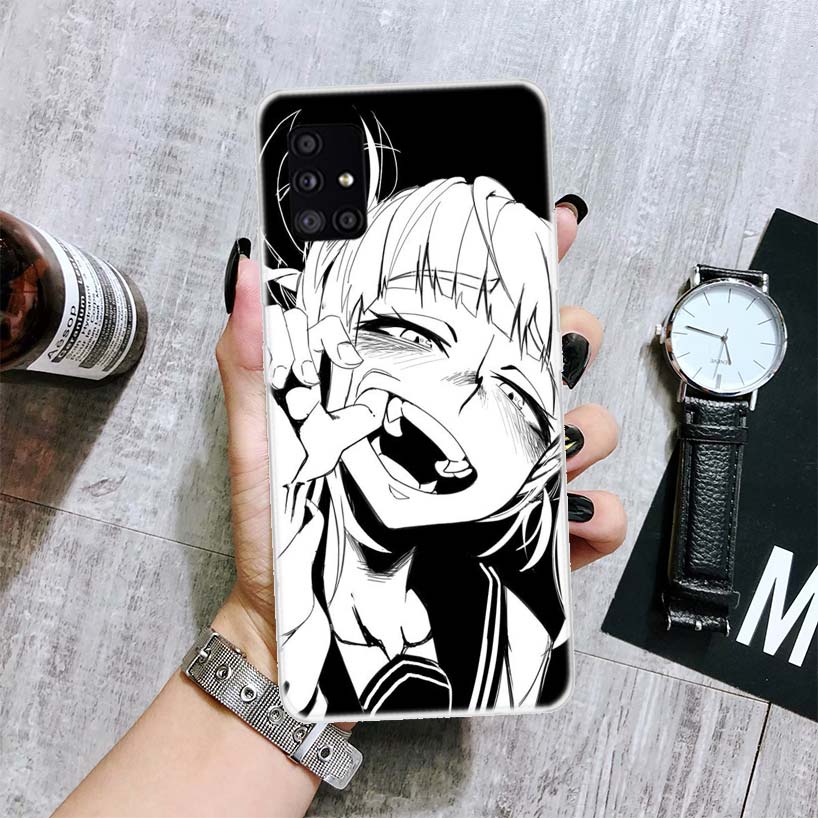 Anime Himiko Toga Waifu Phone Case For Samsung Galaxy A52 A53 A12 A13 A22 A23 A32 A33 A72 A73 A42 A02S A03S 5G A50S Cover Coque