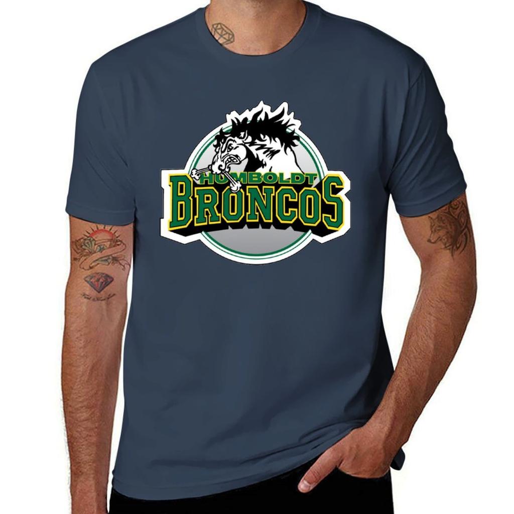 Humboldt Broncos TShirt Stylish Print Short Sleeve Tee