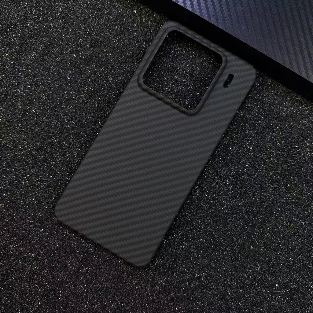 Чехол для телефона Xiaomi 15/15 Pro из ультратонкого арамидного волокна Kevlar Magnetic